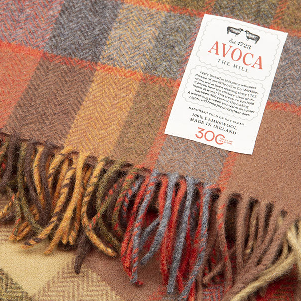 Пледы от старейшей фабрики Ирландии Avoca
