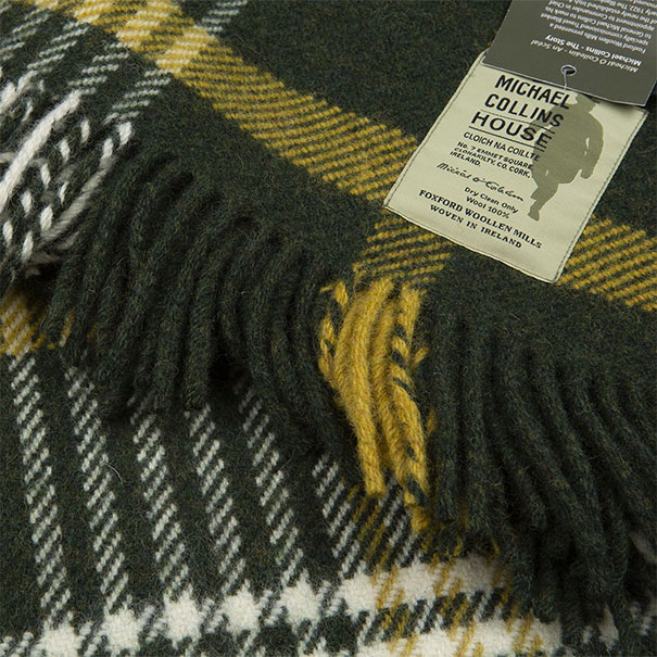 Ирландские шерстяные пледы от Foxford Woollen Mills