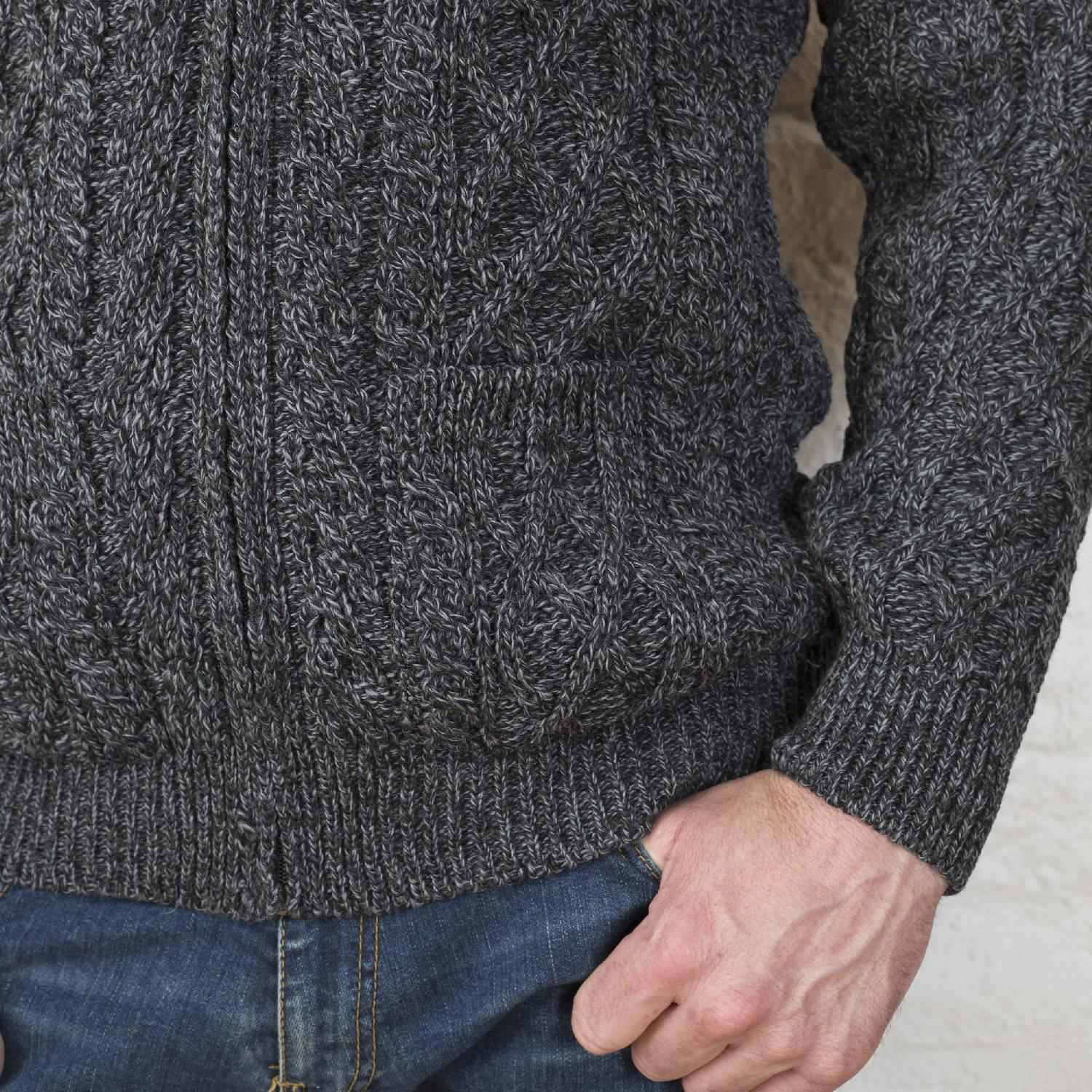 Шерстяная кофта XP3016 от Aran Crafts | IRISH WOOL